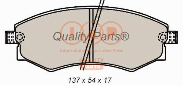 IAP 704-07030X Brake Pad Set, disc brake 70407030X