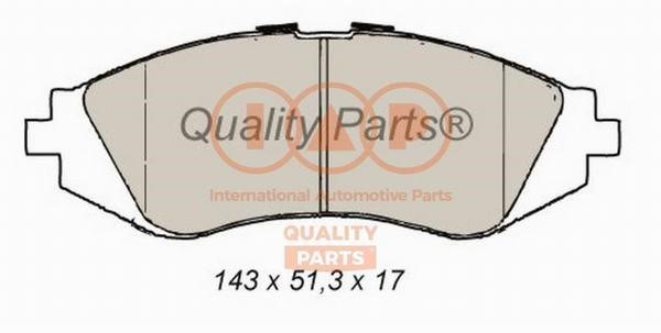 IAP 704-20011 Brake Pad Set, disc brake 70420011