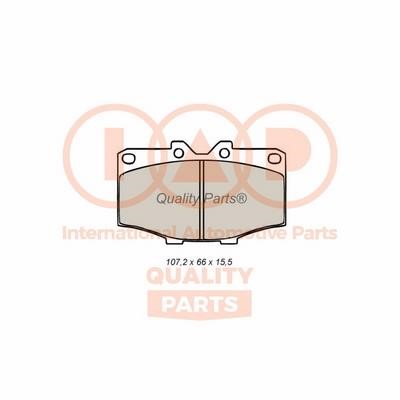 IAP 704-17020X Brake Pad Set, disc brake 70417020X