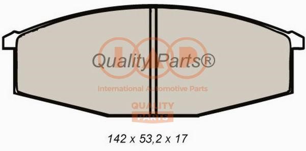 IAP 704-13010X Brake Pad Set, disc brake 70413010X