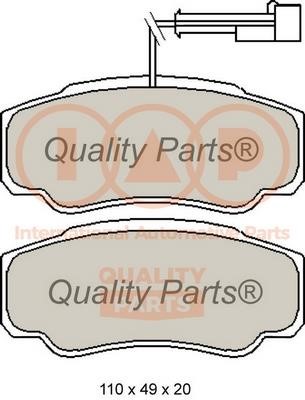 IAP 704-13173 Brake Pad Set, disc brake 70413173