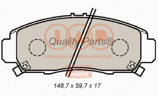 IAP 704-06090 Brake Pad Set, disc brake 70406090