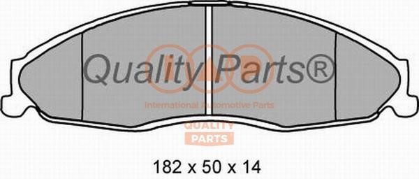 IAP 704-00052 Brake Pad Set, disc brake 70400052