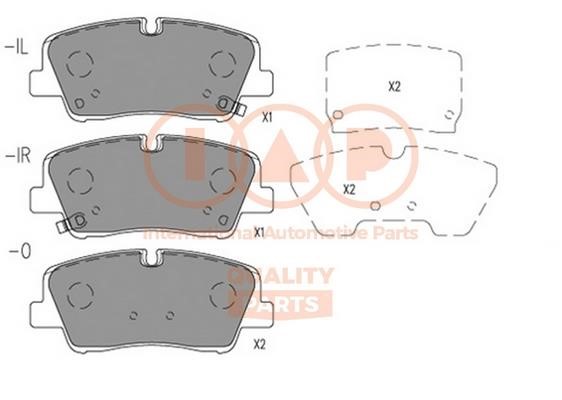 IAP 704-07162 Brake Pad Set, disc brake 70407162