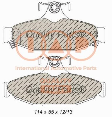 IAP 704-01033 Brake Pad Set, disc brake 70401033