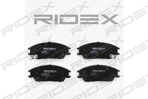 Ridex 402B0132 Brake Pad Set, disc brake 402B0132