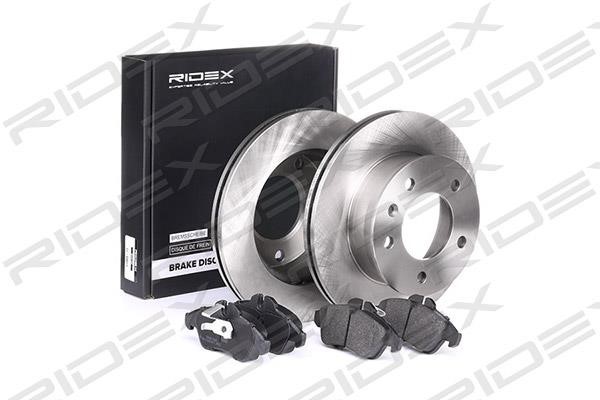 Ridex 3405B0159 Front ventilated brake discs with pads, set 3405B0159