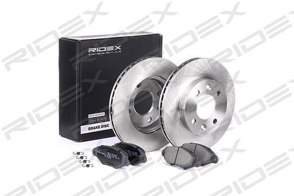 Ridex 3405B0251 Front ventilated brake discs with pads, set 3405B0251