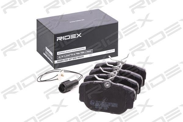 Ridex 402B1360 Brake Pad Set, disc brake 402B1360