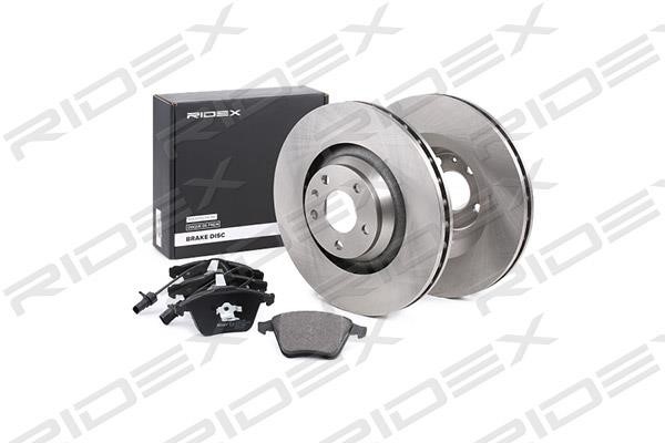 Ridex 3405B0291 Front ventilated brake discs with pads, set 3405B0291