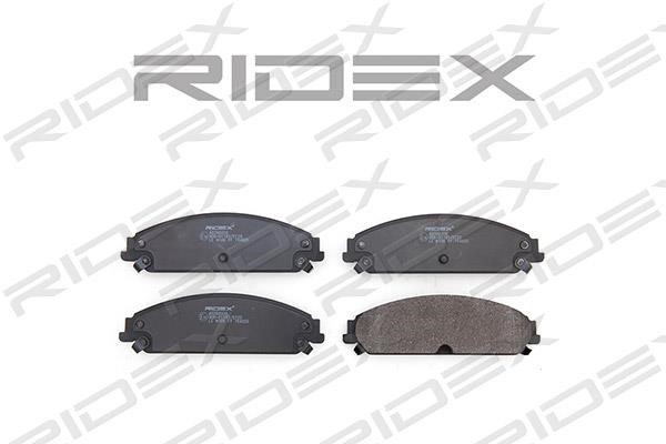 Ridex 402B0326 Brake Pad Set, disc brake 402B0326