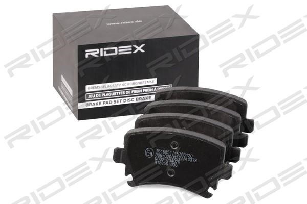 Ridex 402B1400 Brake Pad Set, disc brake 402B1400