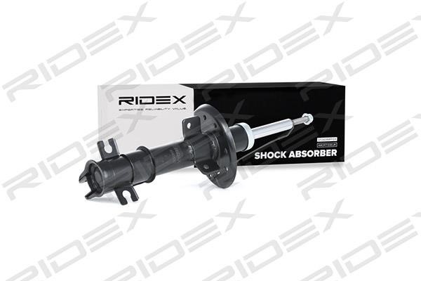 Front oil and gas suspension shock absorber Ridex 854S0382