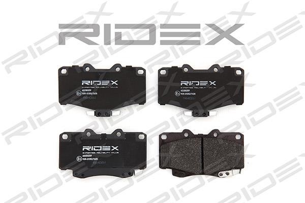 Ridex 402B0259 Brake Pad Set, disc brake 402B0259