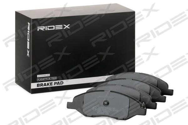 Ridex 402B0992 Brake Pad Set, disc brake 402B0992