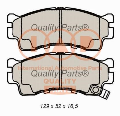 IAP 704-21076 Brake Pad Set, disc brake 70421076