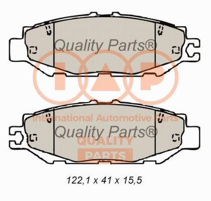 IAP 704-17142 Brake Pad Set, disc brake 70417142