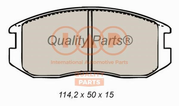 IAP 704-12092X Brake Pad Set, disc brake 70412092X