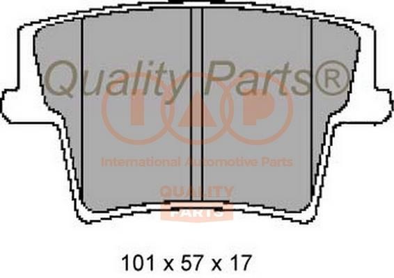 IAP 704-02073 Brake Pad Set, disc brake 70402073