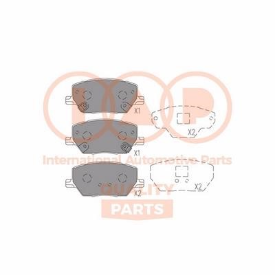 IAP 704-10080X Brake Pad Set, disc brake 70410080X