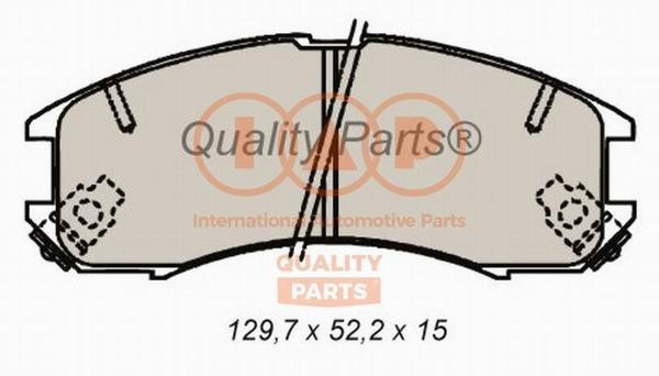IAP 704-11052 Brake Pad Set, disc brake 70411052