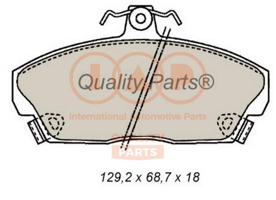 IAP 704-06021 Brake Pad Set, disc brake 70406021