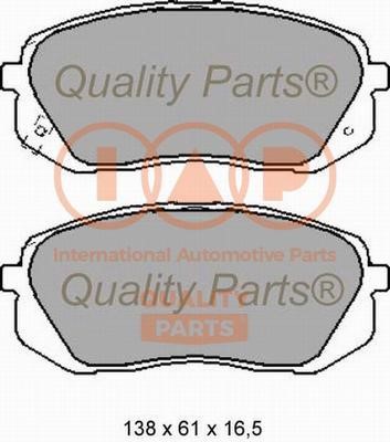 IAP 704-21068X Brake Pad Set, disc brake 70421068X