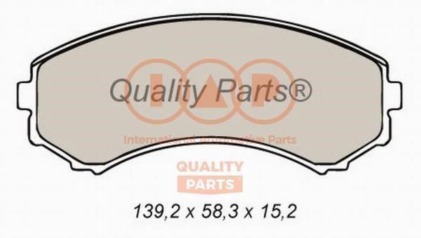IAP 704-12026P Brake Pad Set, disc brake 70412026P