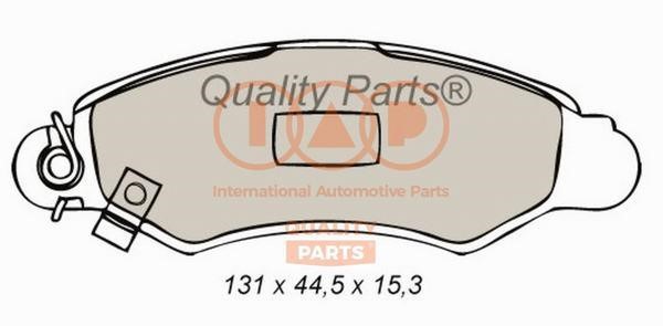 IAP 704-16063X Brake Pad Set, disc brake 70416063X