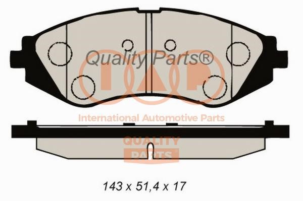IAP 704-20034X Brake Pad Set, disc brake 70420034X