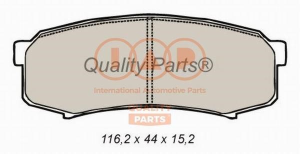 IAP 704-17047X Brake Pad Set, disc brake 70417047X