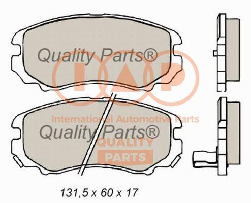 IAP 704-21022 Brake Pad Set, disc brake 70421022