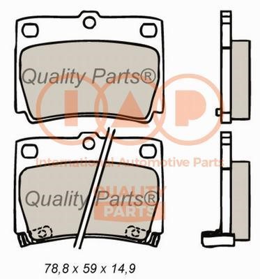 IAP 704-12025X Brake Pad Set, disc brake 70412025X