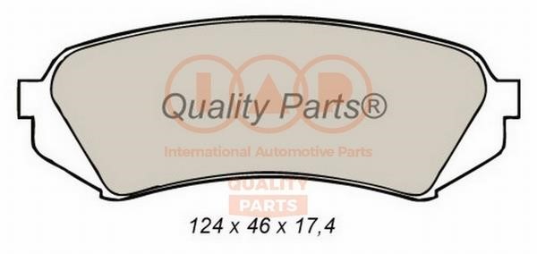 IAP 704-17048 Brake Pad Set, disc brake 70417048