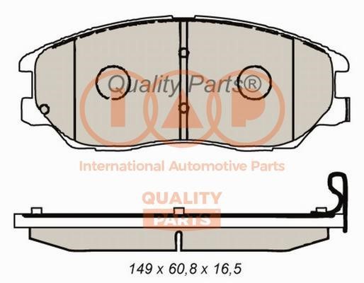 IAP 704-21088 Brake Pad Set, disc brake 70421088