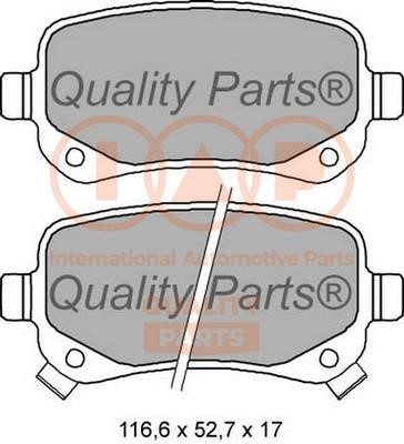 IAP 704-02022 Brake Pad Set, disc brake 70402022