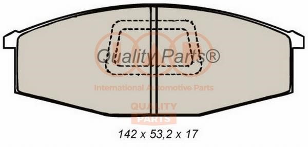 IAP 704-13020 Brake Pad Set, disc brake 70413020