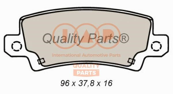 IAP 704-17195X Brake Pad Set, disc brake 70417195X