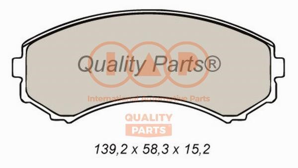 IAP 704-12026X Brake Pad Set, disc brake 70412026X