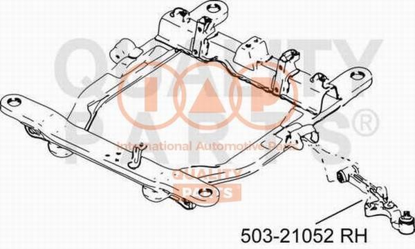 IAP 503-21052 Track Control Arm 50321052