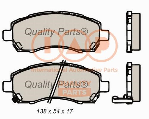 IAP 704-15031 Brake Pad Set, disc brake 70415031