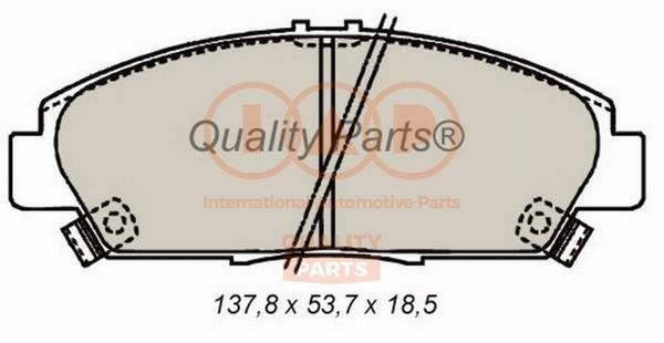 IAP 704-06036 Brake Pad Set, disc brake 70406036
