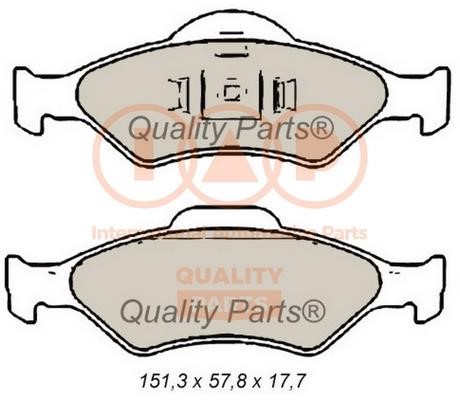 IAP 704-11082 Brake Pad Set, disc brake 70411082