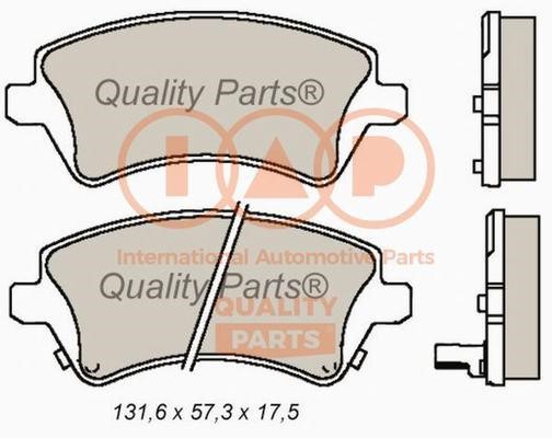 IAP 704-17194X Brake Pad Set, disc brake 70417194X