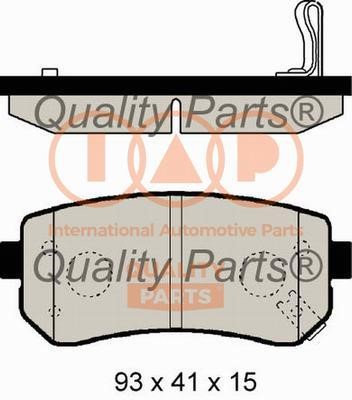 IAP 704-21073 Brake Pad Set, disc brake 70421073