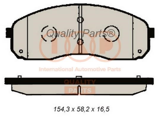 IAP 704-21052 Brake Pad Set, disc brake 70421052