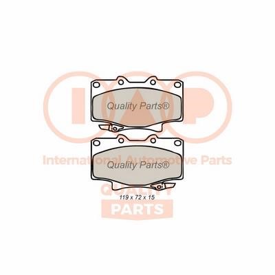 IAP 704-17046X Brake Pad Set, disc brake 70417046X