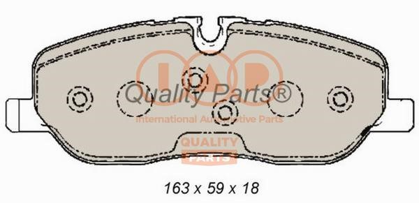IAP 704-14078P Brake Pad Set, disc brake 70414078P