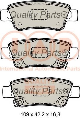 IAP 704-06066 Brake Pad Set, disc brake 70406066