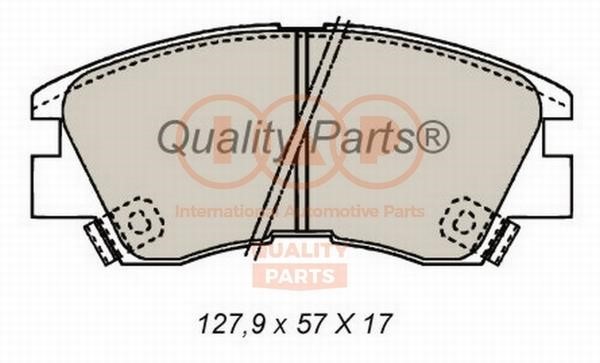 IAP 704-12020 Brake Pad Set, disc brake 70412020